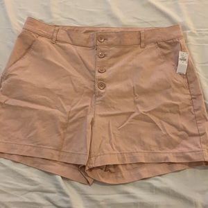 Pale pink size 16 shorts